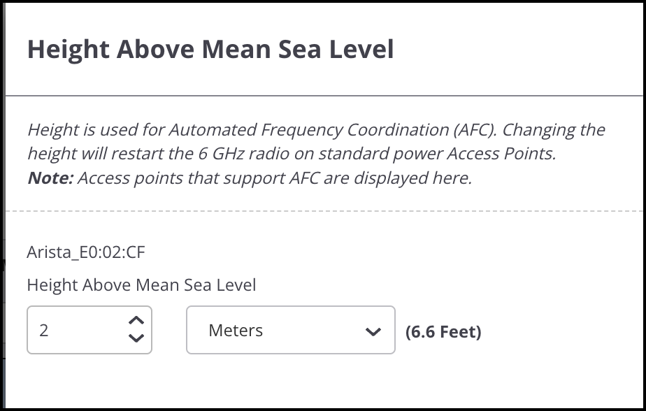CloudVision CUE User Guide - Advanced System Settings - Arista